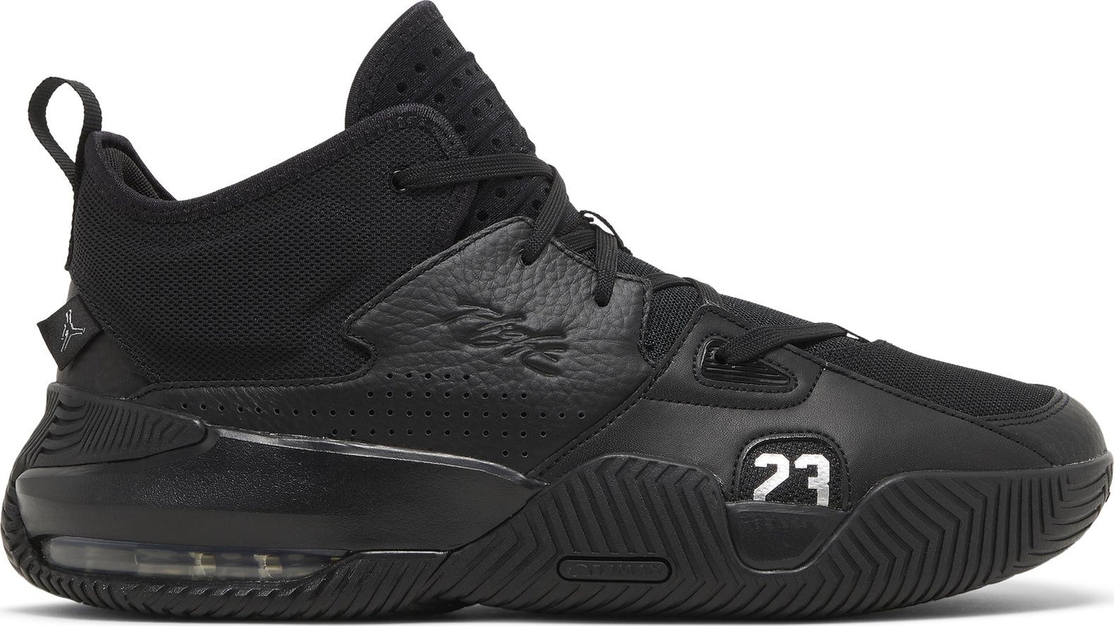 Мужские кроссовки Nike Air Jordan Stay Loyal 2 Black Cat Metallic Silver DQ8401-001, размер 11,5