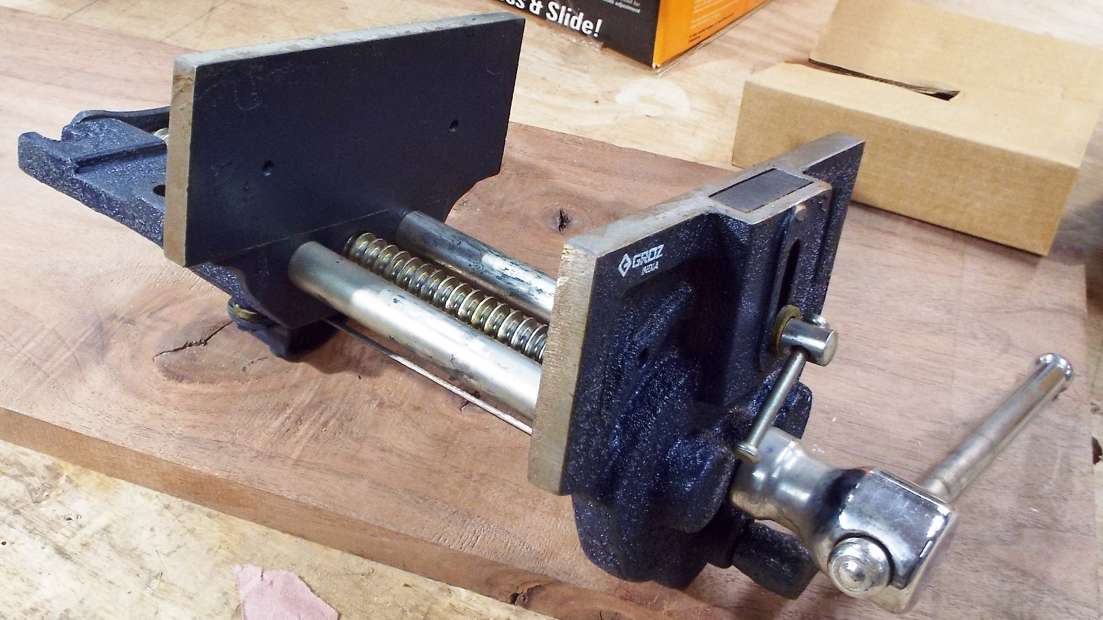 GROZ DQ-7 QUICK ACTION WOODWORKERS VICE UNUSED IN BOX