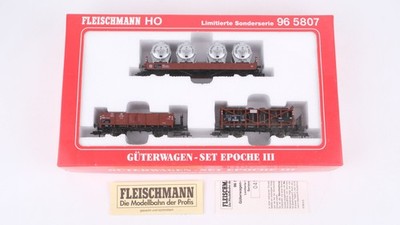 Fleischmann H0 96 5807K Güterwagen-Set 