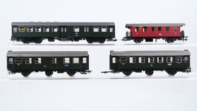 Roco H0 Konvolut Umbauwagen 2.Kl. mit Stückgutabteil Personenwagen 2.Kl. Donnerb