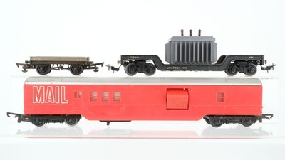 Tri-ang/TTR H0 Konvolut Schwerlastwagen mit Trafo 