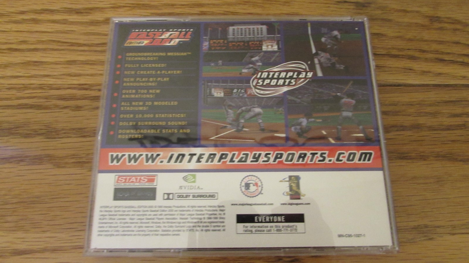 Interplay Sports Baseball 2000 PC CD manage Major League teams players game!