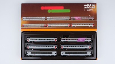 Märklin Z 87660 Reisezugwagen-Set EuroCityExpress der SBB CFF FFS