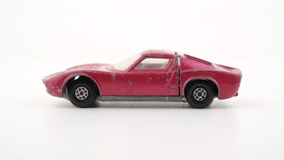 Matchbox Lesney King Size K-24 Lamborghini Miura Made in England schlechter Zust