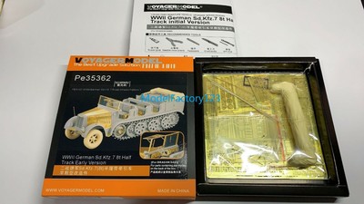 Voyager PE35362 1/35 German Sd.Kfz.7 8t Half Track Early Version For DRAGON 6466