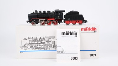 Märklin H0 3003 Dampflok BR 24 058 DB Wechselstrom (vermutlich verharzt)