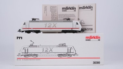 Märklin H0 38380 E-Lok Prototyp 12 X BR 128 001-5 AEG Gleichstrom