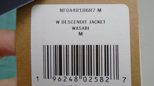 Pre-owned The North Face Nf0a4r1r6r7-m Womens Descendit Ski/snow Jacket Wasabi Blue Medium