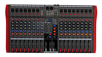 16 Channel USB Mixing Console Bluetooth Live Studio Audio DJ Sound Mixer Board