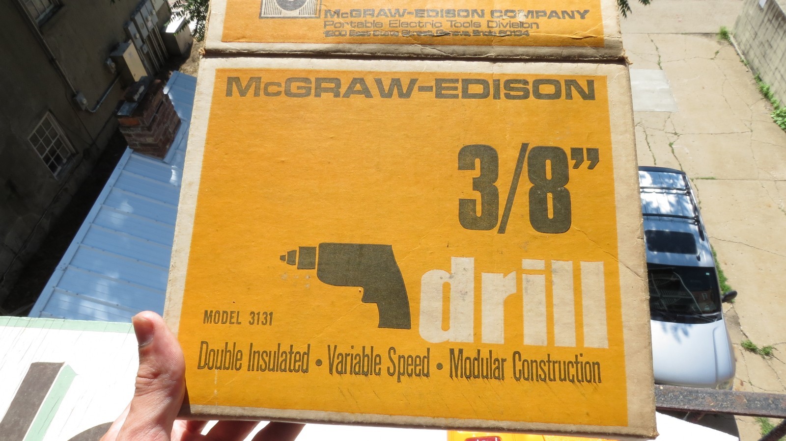 Vintage Mcgraw Edison 1970s USA Retro Classic NOS NIB 3/8