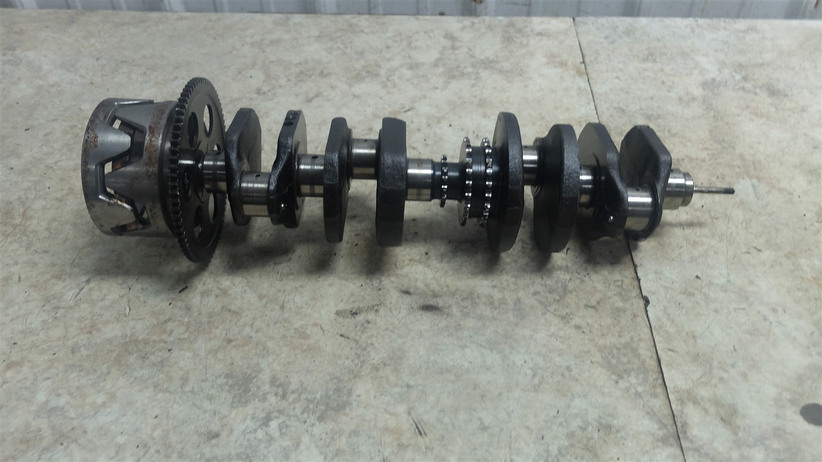 73 Honda CB750 CB 750 Crank Shaft Crankshaft | eBay