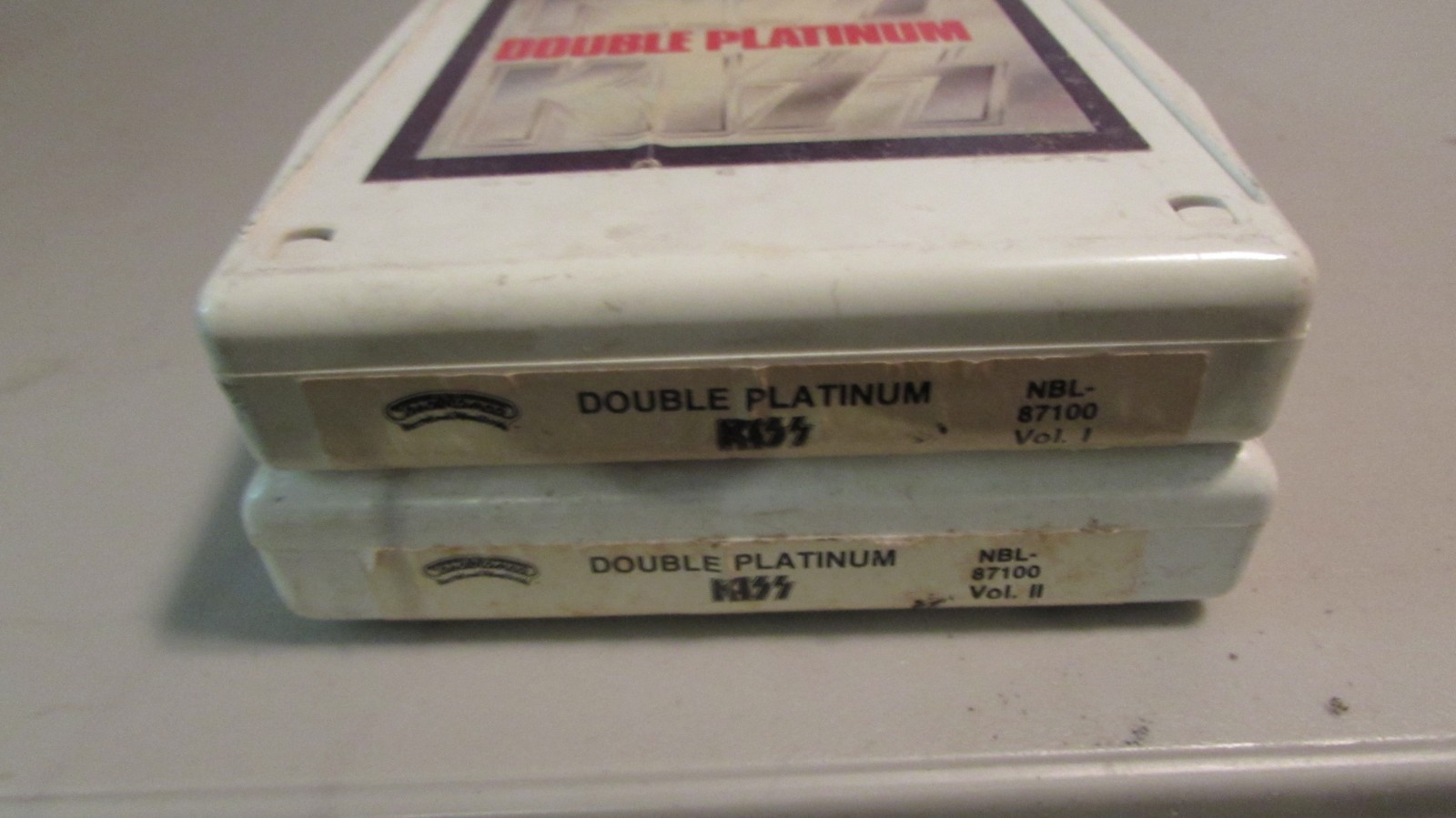 Kiss Double Platinum 8 Tracks..Vol 1 & 2...Tested