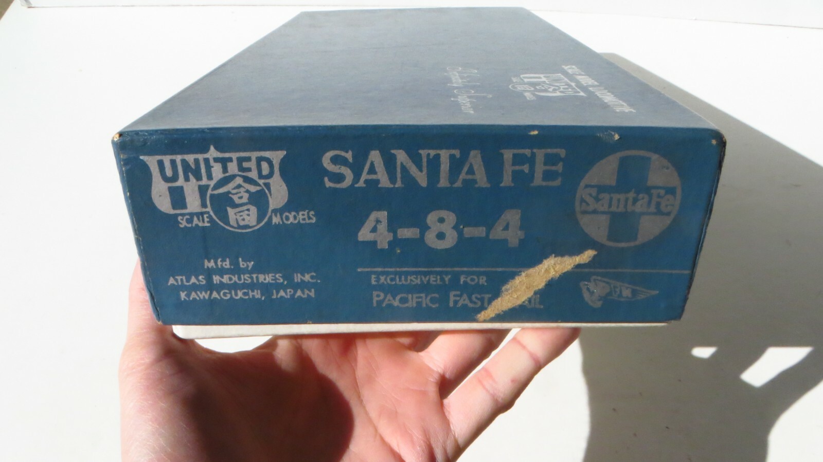 鉄道模型 UNITED SANTAFE 4-8-4 UNITED SCALE HO SCALE BRASS SANTA FE 4-8-4 STEAM LOCOMOTIVE