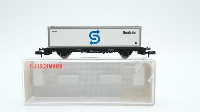 Fleischmann N 8240 Behältertragwagen Seatrain Lbs 593 DB