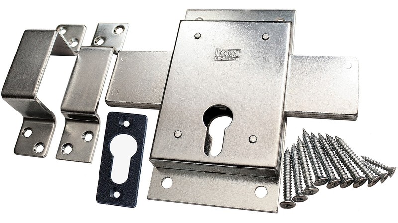 KastenriegelschloÃ 160 TÃ¼RschloÃ Aufschraubschlos Zusatzschloss Riegelschloss