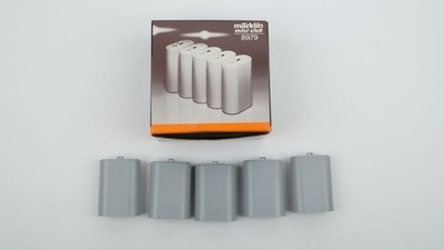 Märklin Z 8979 Brückenpfeiler-Satz, 5 Stück (in OVP braun-orange)