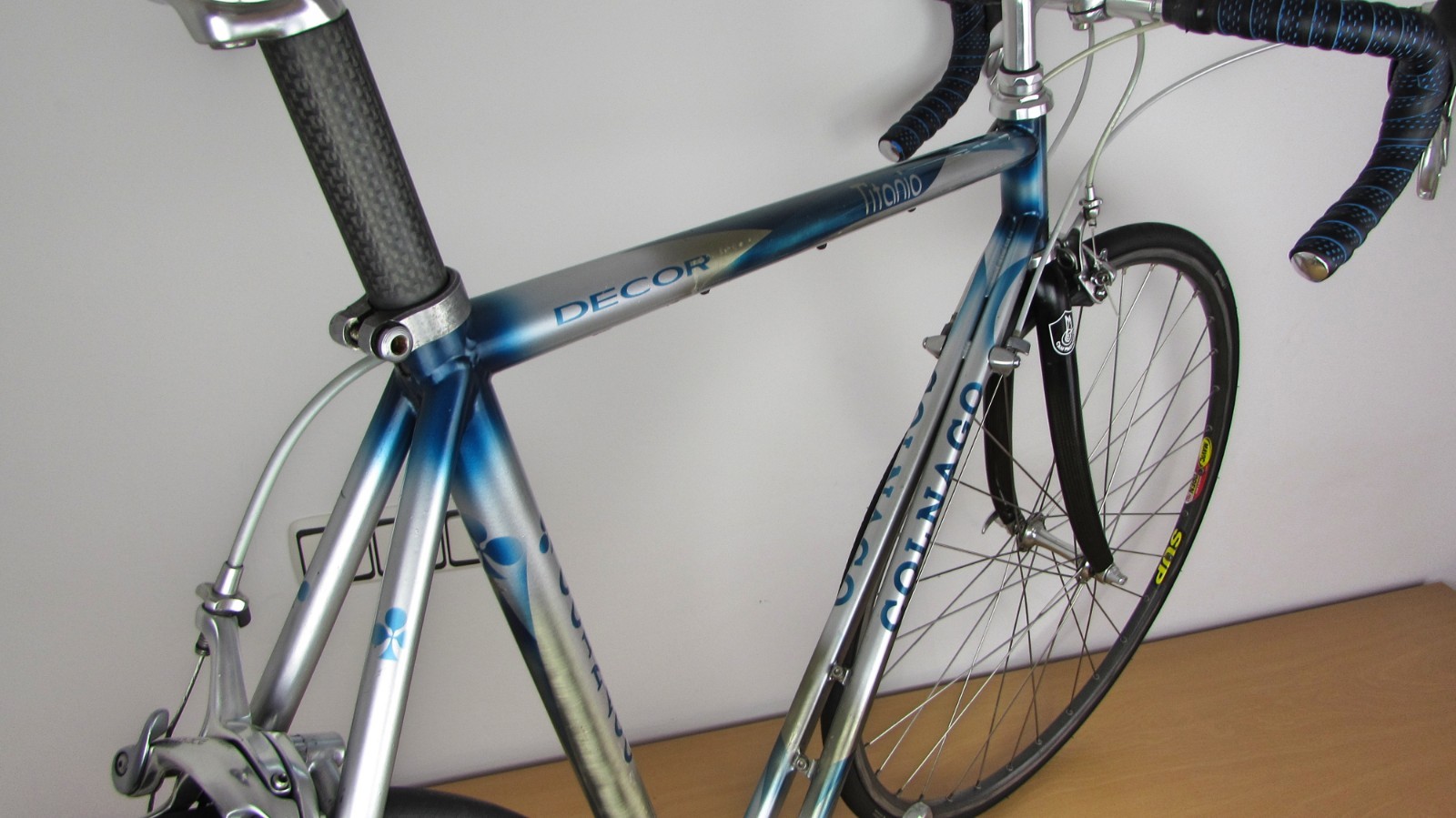 Colnago Master BiTitan Titanium Titanio de rosa merckx vintage bicycle Mavic