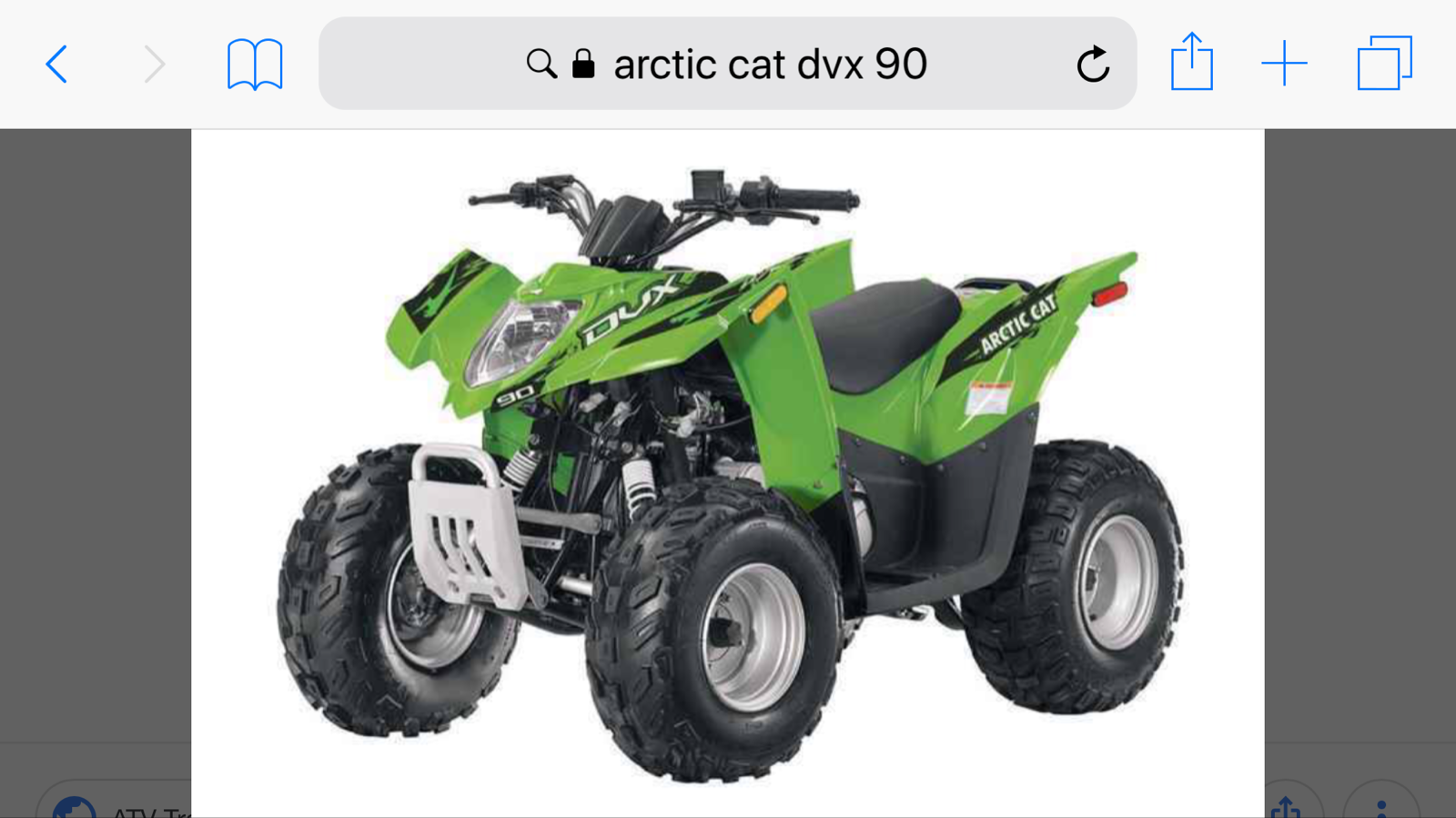 Arctic cat dvx 90