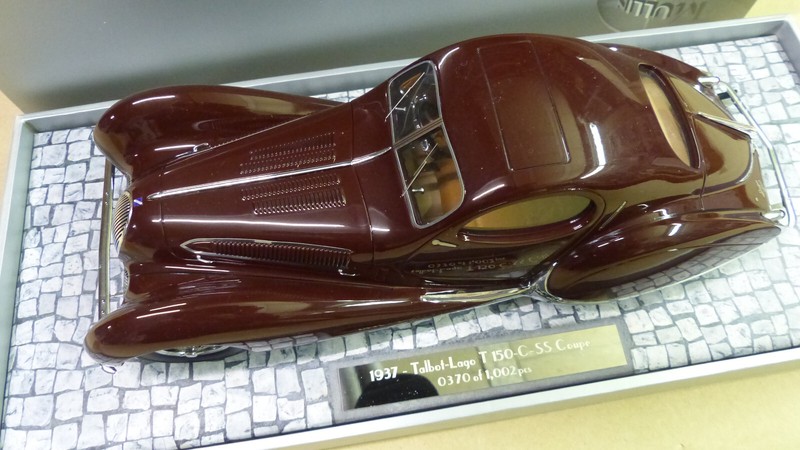 Talbot Lago 1937 Figoni Falaschi T150css CoupÃ© 1/18 Minichamps - Comme Neuf
