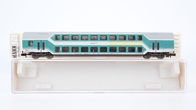 Fleischmann N 8124 K Doppelstockwagen 1./2. Kl. DB