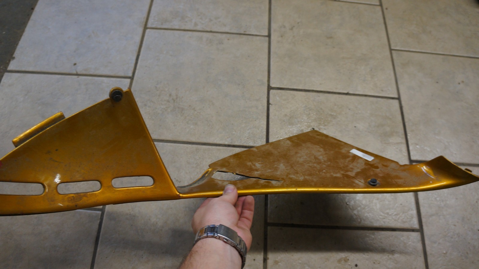 2000-2001 Kawasaki Ninja ZX1200 Left Lower Cowling Fairing