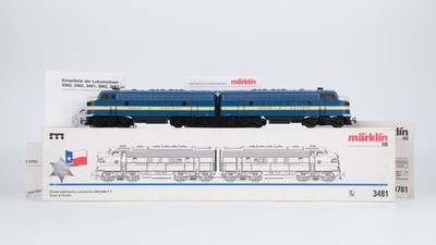 Märklin H0 3481 Diesel-elektrische Lokomotive Typ EMD F 7 Texas & Pacific Wechse