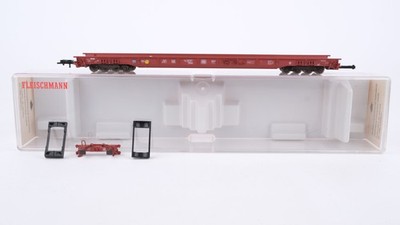 Fleischmann H0 5271 Niederflurwagen Huckepack-System 82 80 498 3 063-5 DB