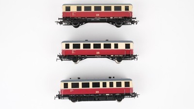 Piko H0 Schienenbus mit 2 Beiwagen BR 135 / 140 DR Gleichstrom 3 tlg.