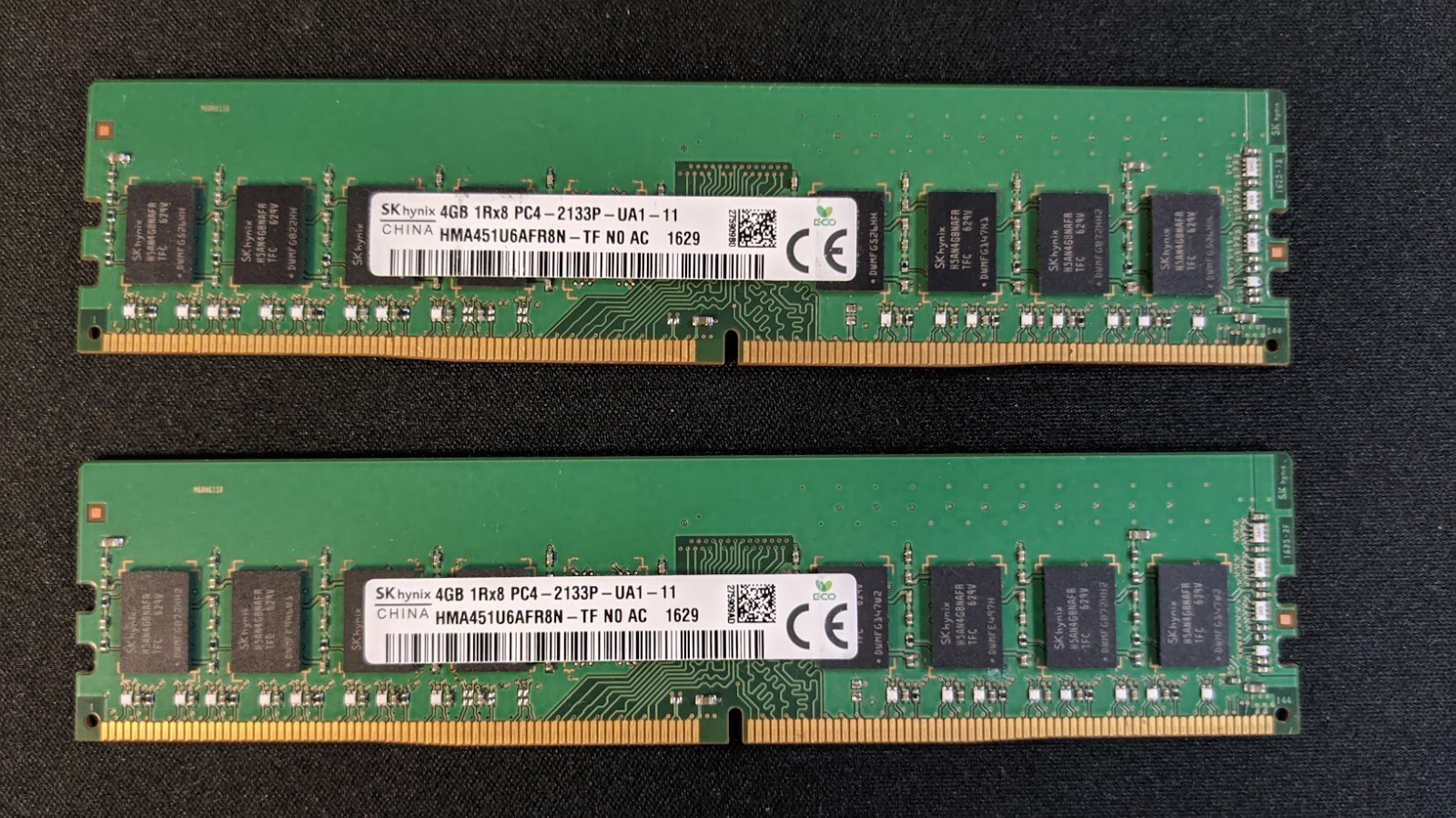 SK Hynix ハイニックス PC4-19200 8GB 2枚（合計16GB） SK hynix 8GB DDR4 2400 (8GB x 2) 合計16GB（メモリ SK hynix
