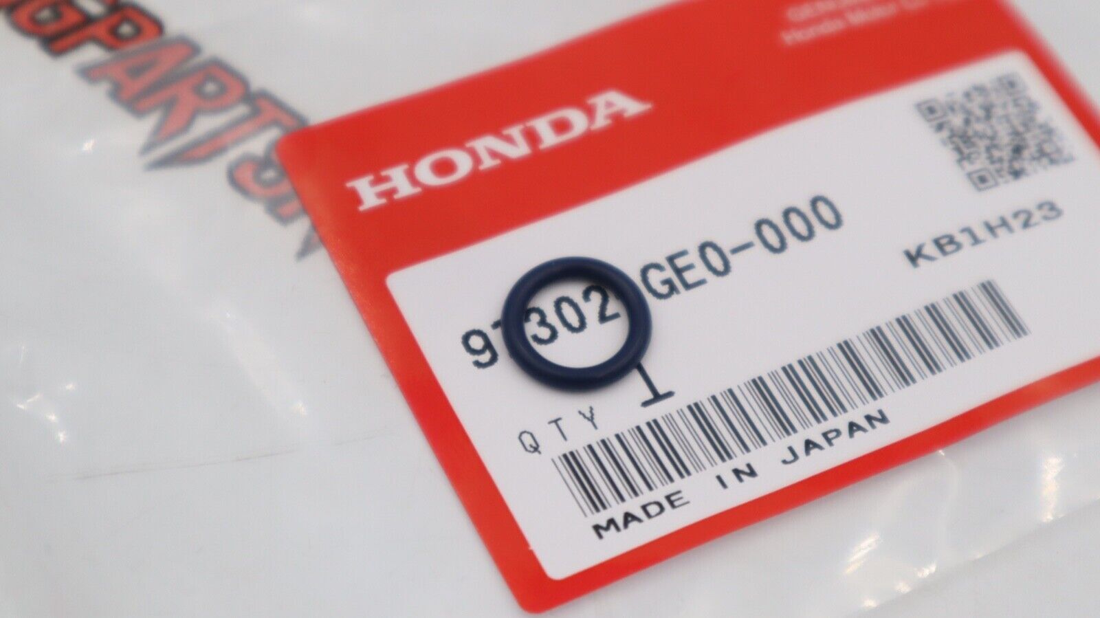G-RAP DTL オリジナル盤 Genuine Honda Civic Accord Fit CR-Z Dipstick Tube O-Ring