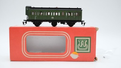 Berliner TT Bahnen TT 13131 Abteilwagen mit Bremserhaus grün DR