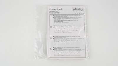 Plastoy H0 228 560 0 C Bausatz Zeitungskiosk (in Beutel)