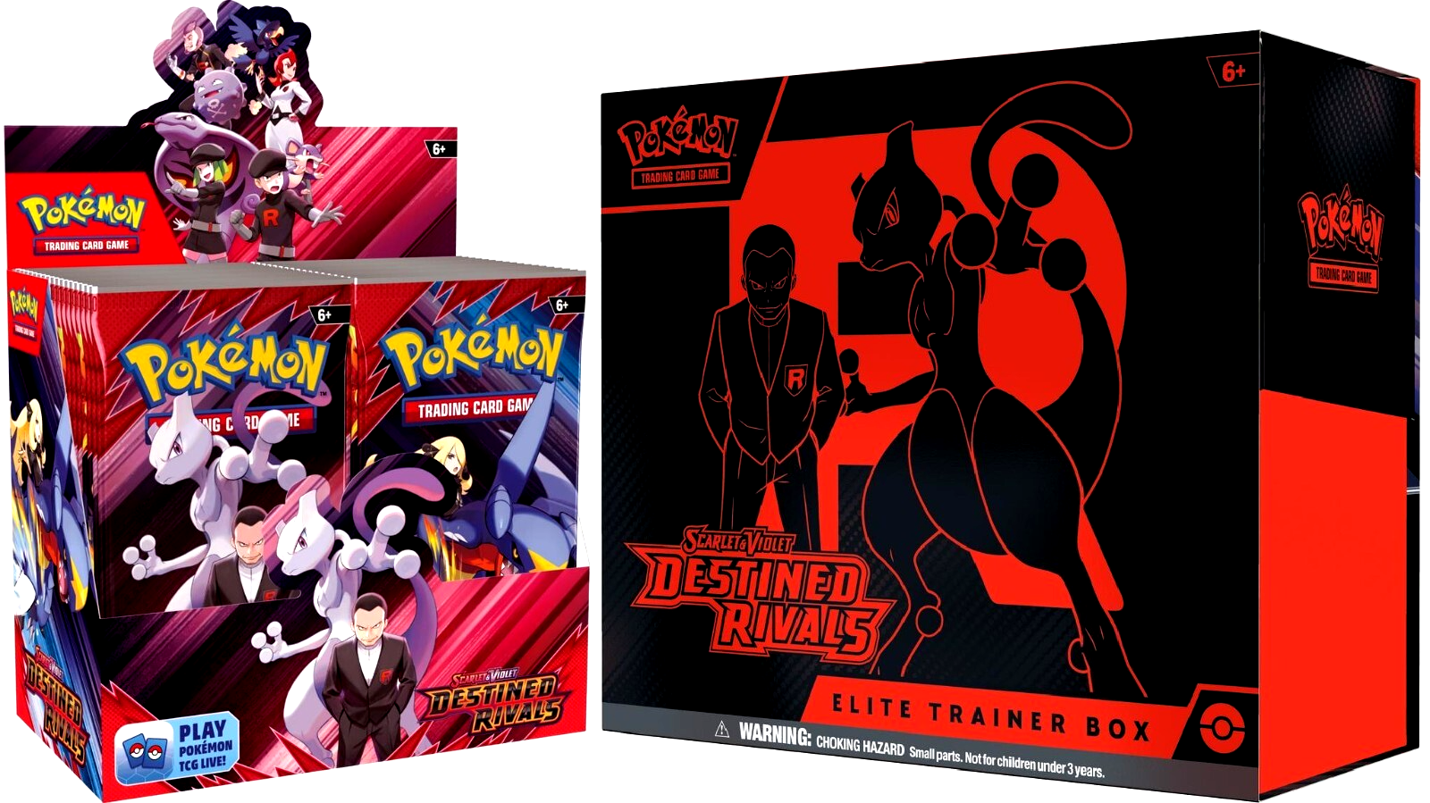 Destined Rivals – TCG Elite Trainer Box Amazon.com: Pokemon TCG: Scarlet & Violet - Destined Rivals