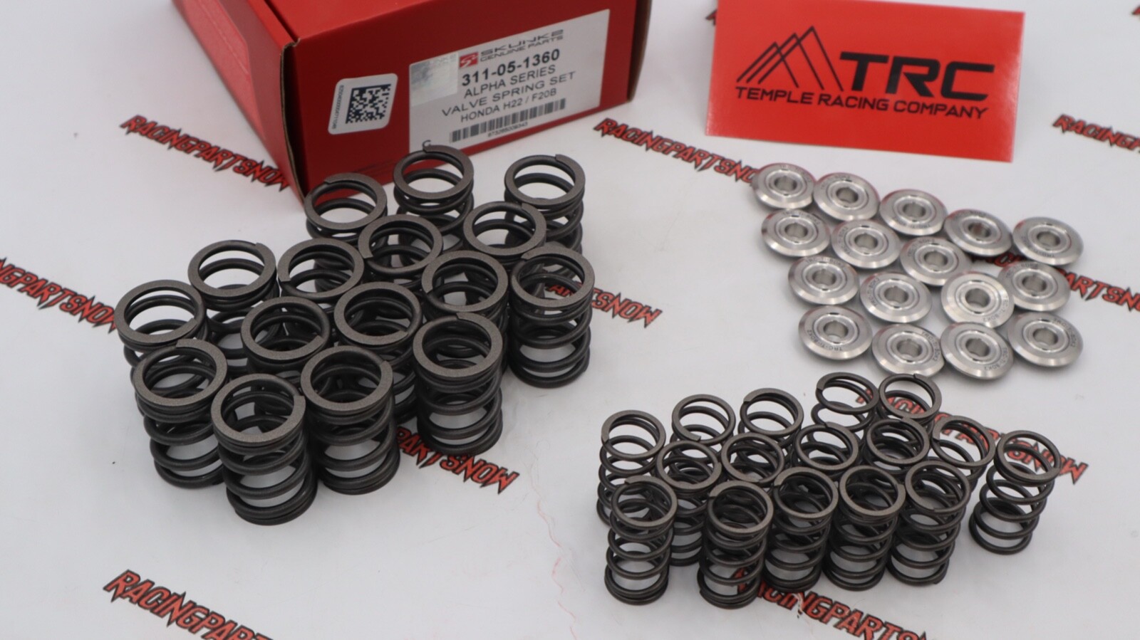 SKUNK2 ALPHA VTEC DUAL VALVE SPRINGS & TRC TITANIUM RETAINERS KIT
