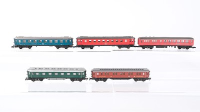 Arnold N Konvolut Durchgangswagen 1./2. Kl. Speisewagen Schlafwagen DB u.a.