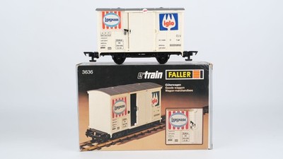 Faller Spur 0 3636 Güterwagen weiß DB 
