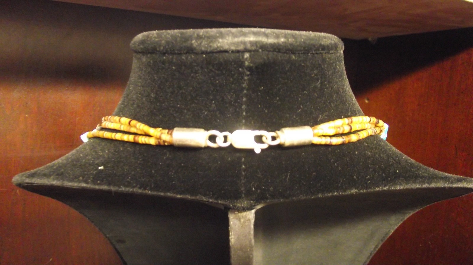 VINTAGE STERLING TURQUOISE NECKLACE