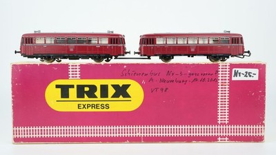 Trix Express H0 2290 Schienenbus-Set VT 98 DB 3 Leiter Gleichstrom (Licht defekt