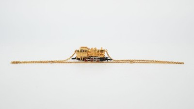 Märklin Z BR 89 vergoldet mit Kette vergoldet Dekoration (ohne Funktion)