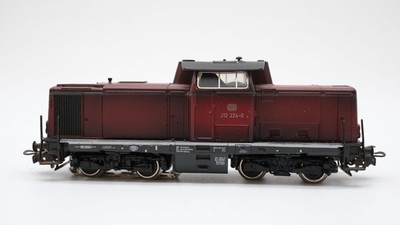 Märklin H0 Diesellok BR 212 224-0 DB gealtert Wechselstrom