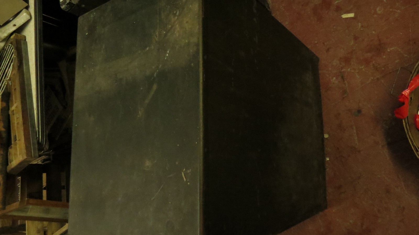 Vintage 30 Drawer Floor Library Card Catalog Cabinet Industrial Parts Bin