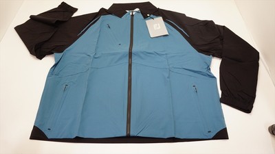 New FootJoy DryJoy Select Rain Jacket Mens Size XL Slate & Black 936A 01182106