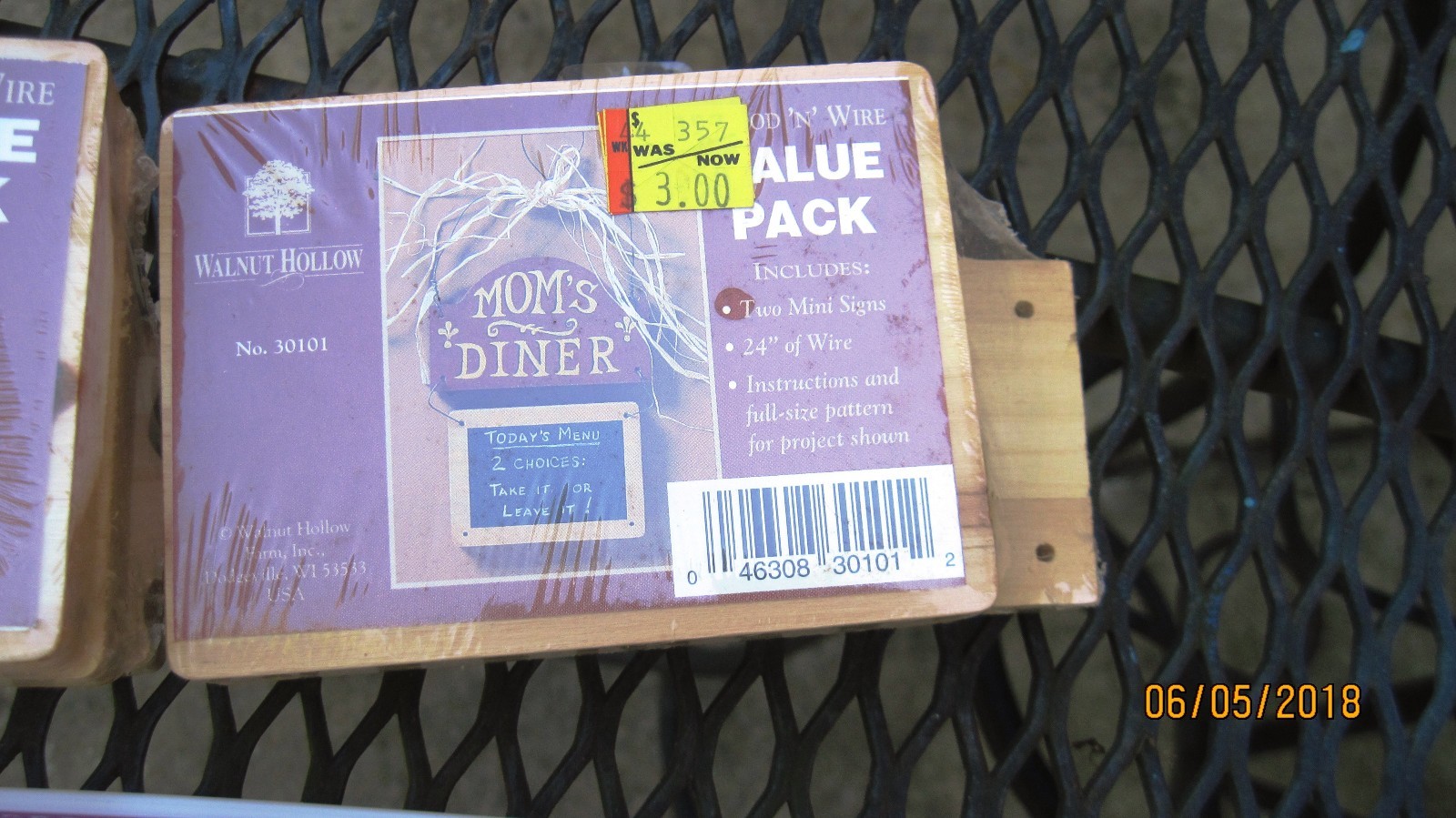 3 Wooden Value Pack, Wood and Wire Hangers and 2 Bags to make Sport sticks/Other