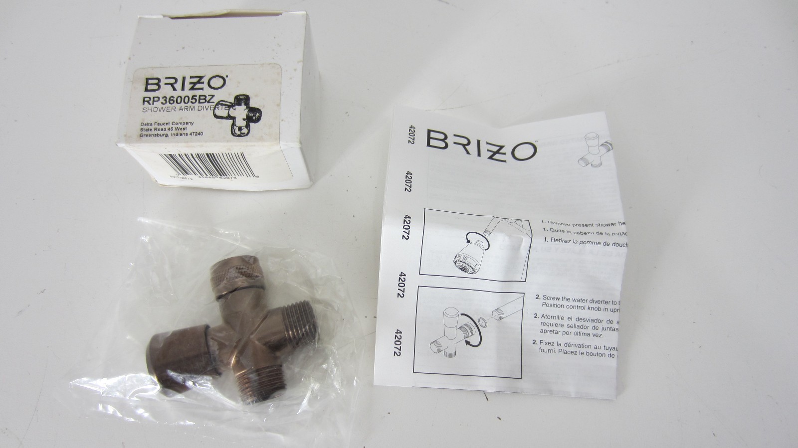 Brizo Shower Arm Diverter RP36005BZ