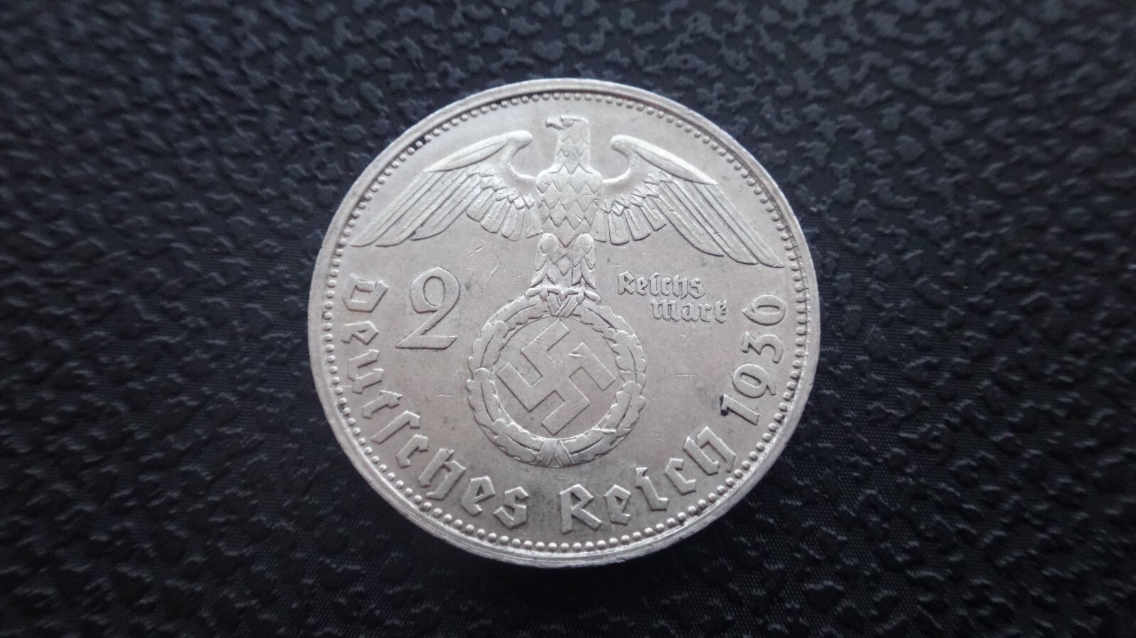 銀河 2号　貸本 GERMANY 3 RD REICH - SILVER 2 REICHSMARK 1938 B KM # 93 V.F