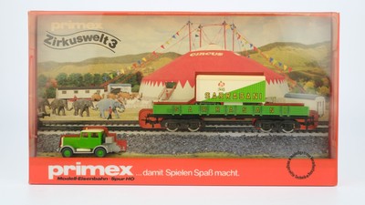 Primex H0 4586 Wagenset Zirkuswelt 3 Sarrasani