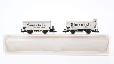 Fleischmann N 808347K Kühlwagen Simonbräu G DRG