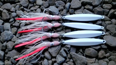 27 PCS OCTOPUS LURE BAITS//9 EACH 3/" 7.5cm. THE GREENS//SQUID SKIRT HOOCHIES