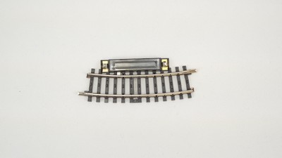 Märklin H0 2229 Schaltgleis gebogen Länge 1/2 = 15° (gebrauchter Zustand)