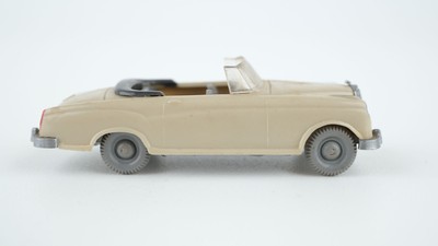 Wiking H0 143/2 B Mercedes 220 Cabrio 55 hellgelbgrau/anthrazit anthrazit Sitze
